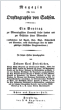 Magazin für die Oryktographie, 1837, Auszug aus den Dresdnischen Merkwürdigkeiten Anno 1700 bis 1732
