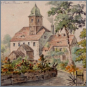 Kanonenbohrwerk, Blick vom Grabenweg aus Richtung Gasthaus "Thürmchen" flussaufwärts, 1866